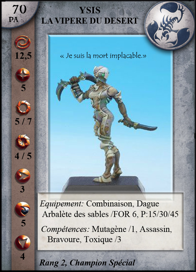 Ysis la Vipère du Désert